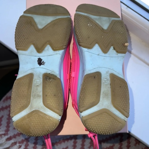 Hot pink Essentiel Antwerp sneakers sz 7 - Picture 5 of 12